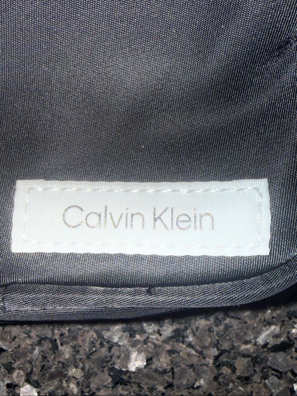 Calvin Klein Evie Black Nylon Crossbody Bag - Picture 9 of 9